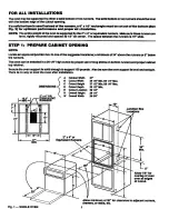 Предварительный просмотр 2 страницы GE Monogram ZEK735 Installation Instructions Manual