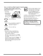 Preview for 25 page of GE Monogram ZEK736GP Use And Care Manual