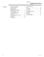 Preview for 2 page of GE MONOGRAM ZEK7500SH5SS Owner'S Manual