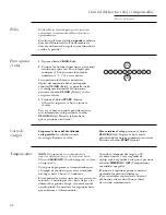 Preview for 102 page of GE Monogram ZEK938 Owner'S Manual