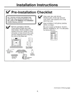 Предварительный просмотр 3 страницы GE Monogram ZET1 Installation Instructions Manual