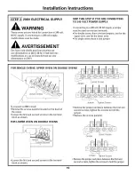 Предварительный просмотр 10 страницы GE Monogram ZET1038 Installation Instructions Manual