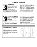 Preview for 9 page of GE Monogram ZET1058 Installation Instructions Manual