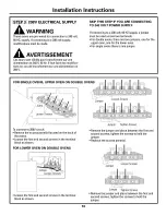 Preview for 10 page of GE Monogram ZET1058 Installation Instructions Manual