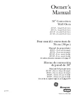 Предварительный просмотр 1 страницы GE Monogram ZET1P Owner'S Manual