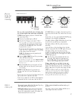 Предварительный просмотр 27 страницы GE Monogram ZET1P Owner'S Manual