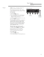 Предварительный просмотр 29 страницы GE Monogram ZET1P Owner'S Manual