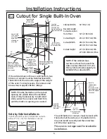 Preview for 4 page of GE Monogram ZET1SMSS Installation Instructions Manual