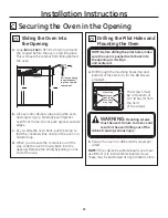 Preview for 11 page of GE Monogram ZET1SMSS Installation Instructions Manual