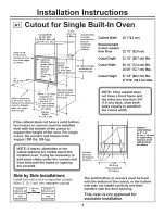 Preview for 4 page of GE Monogram ZET2 Installation Instructions Manual