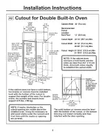 Preview for 5 page of GE Monogram ZET2 Installation Instructions Manual