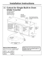 Preview for 6 page of GE Monogram ZET2 Installation Instructions Manual