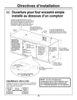 Preview for 20 page of GE Monogram ZET2 Installation Instructions Manual