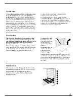 Предварительный просмотр 13 страницы GE Monogram ZET737 Use And Care Manual