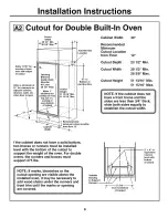 Preview for 6 page of GE Monogram ZET938 Installation Instructions Manual