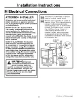 Preview for 8 page of GE Monogram ZET938 Installation Instructions Manual