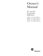 GE Monogram ZET938 Owner'S Manual preview