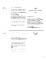 Preview for 9 page of GE Monogram ZET938 Owner'S Manual