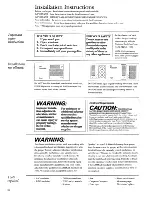 Предварительный просмотр 34 страницы GE Monogram ZEW145 Use And Care & Installation Manual