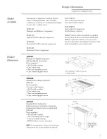 Предварительный просмотр 3 страницы GE Monogram ZEW145V Installation Manual