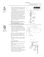 Предварительный просмотр 17 страницы GE Monogram ZEW145V Installation Manual