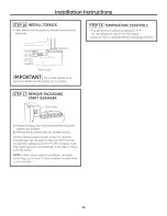 Preview for 14 page of GE Monogram ZFGB21HXASS Installation Instructions Manual