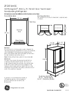 Preview for 1 page of GE Monogram ZFGP21HXSS Datasheet