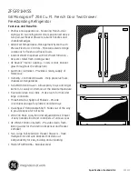 Preview for 2 page of GE Monogram ZFGP21HXSS Datasheet