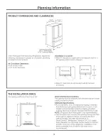 Preview for 3 page of GE Monogram ZFGP21HYASS Installation Instructions Manual