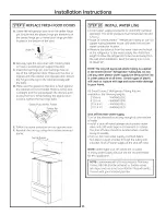 Preview for 11 page of GE Monogram ZFGP21HYASS Installation Instructions Manual