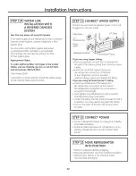 Preview for 12 page of GE Monogram ZFGP21HYASS Installation Instructions Manual