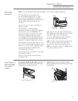 Preview for 17 page of GE Monogram ZFGP21HYSS Owner'S Manual