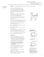 Preview for 17 page of GE Monogram ZFSB23DRBSS Owner'S Manual