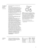 Preview for 19 page of GE Monogram ZGG24L20 Use And Care Manual