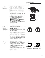 Предварительный просмотр 17 страницы GE Monogram ZGU122NPSS Owner'S Manual