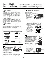 Preview for 15 page of GE Monogram ZGU364LD Installation Instructions Manual