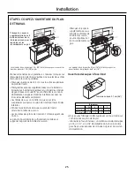 Preview for 25 page of GE Monogram ZGU364LD Installation Instructions Manual