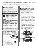 Preview for 28 page of GE Monogram ZGU364LD Installation Instructions Manual