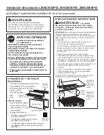 Preview for 45 page of GE Monogram ZGU364LD Installation Instructions Manual