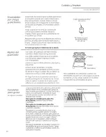 Предварительный просмотр 58 страницы GE Monogram ZGU364LDP1SS Owner'S Manual