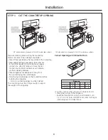 Предварительный просмотр 9 страницы GE Monogram ZGU364LG Installation Instructions Manual