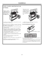 Предварительный просмотр 25 страницы GE Monogram ZGU364LG Installation Instructions Manual