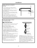 Предварительный просмотр 26 страницы GE Monogram ZGU364LG Installation Instructions Manual