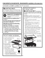 Предварительный просмотр 29 страницы GE Monogram ZGU364LG Installation Instructions Manual