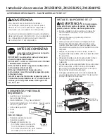 Предварительный просмотр 44 страницы GE Monogram ZGU364LG Installation Instructions Manual