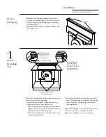 Preview for 9 page of GE Monogram ZGU365 Installation Instructions Manual