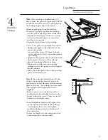 Preview for 11 page of GE Monogram ZGU365 Installation Instructions Manual