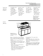 Preview for 4 page of GE Monogram ZGU3650 Installation Instructions Manual