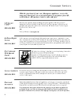 Preview for 20 page of GE Monogram ZGU36GG Owner'S Manual