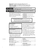 Предварительный просмотр 2 страницы GE Monogram ZGU375LS Installation Instructions Manual